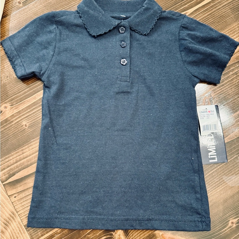 Nautica Girls Uniform Dress with‎ Limited Too Polo Size 4 - Picture 3 of 5